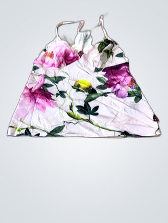 Floral Halter Neck Dress