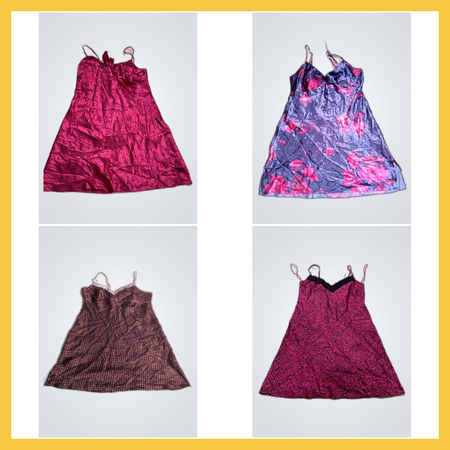 Y2K Satin Dress Bundle