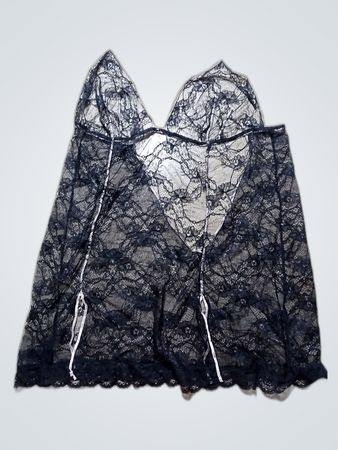 Black Lace Chemise