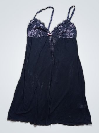 Black Lace Chemise