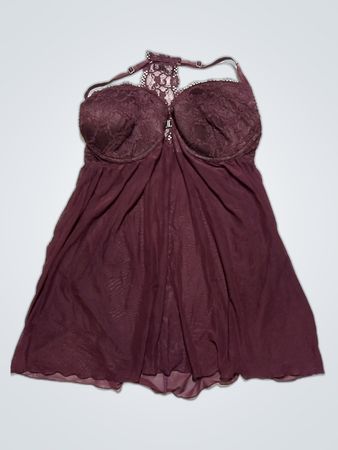 ZAFUL Lace Trim Slip Dress