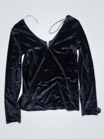 Black Velvet Top