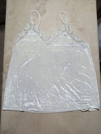River Island White Lace Trim Camisole