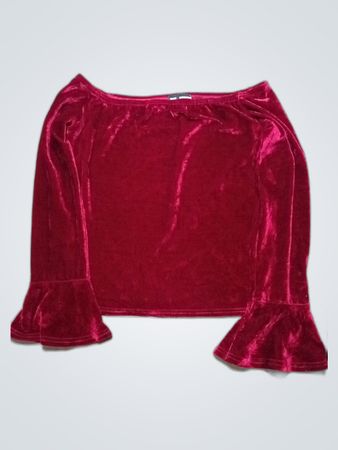Red Velvet Top