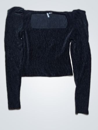 Black Knit Top