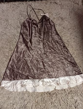 LULU Satin Slip Dress
