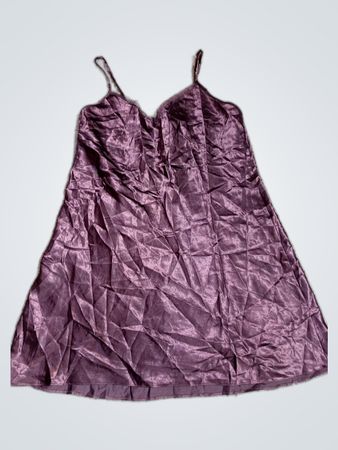Purple Satin Nightdress