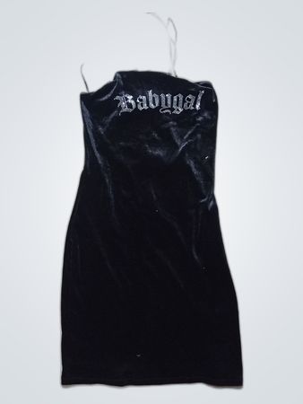 Black Velvet Dress