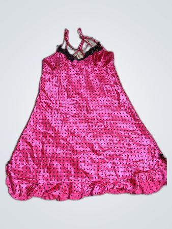Pink Polka Dot Dress