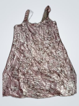 Pink Satin Chemise
