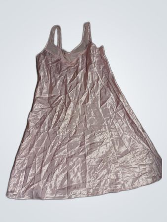 Pink Satin Dress