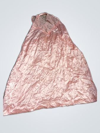 Pink Satin Dress
