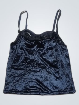 Marks & Spencer Black Velvet Camisole