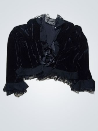 Black Velvet Top