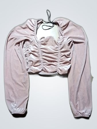 Pink Long-Sleeve Top