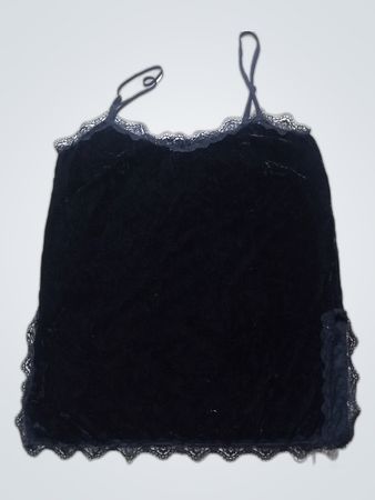 Black Lace Trim Camisole