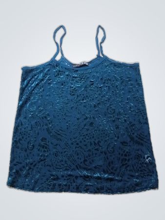 Teal Lace Camisole