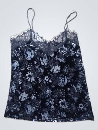 Black Floral Lace Camisole