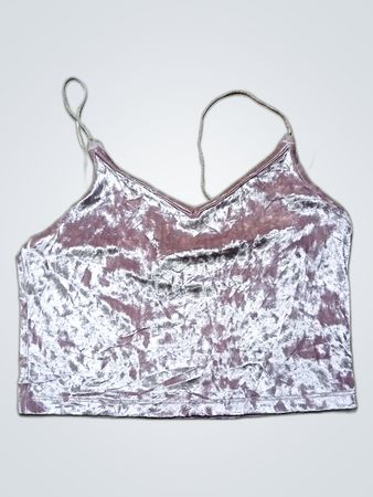 FB Sister Pink Velvet Bra