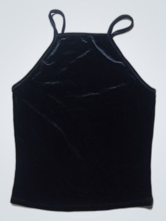 Black Velvet Top