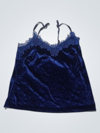 Blue Velvet Camisole