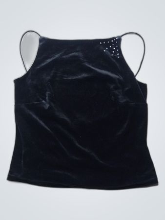 Modern Classics Black Velvet Cami Top