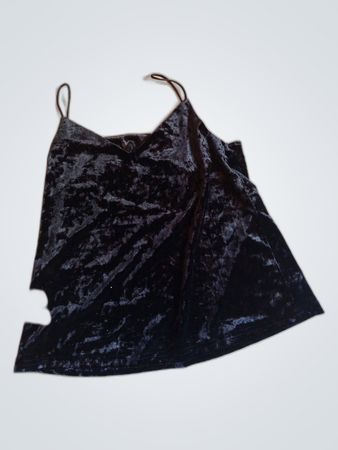 Black Velvet Top