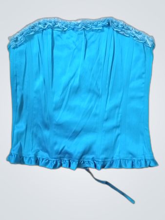 Blue Corset Top