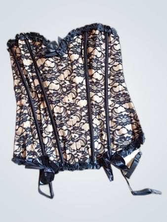 Black Lace Corset