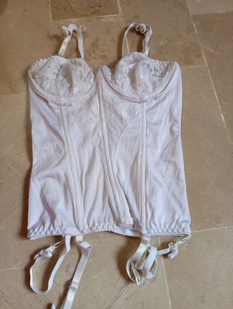 Women's White Corset Top