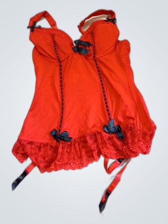 Red Lace Chemise