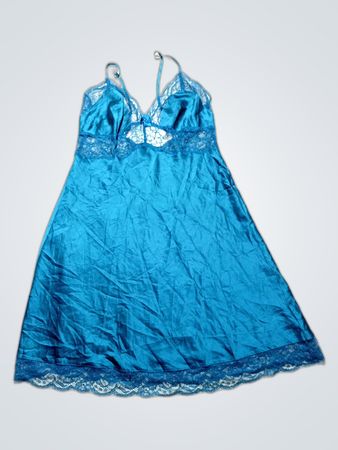 Teal Lace Chemise