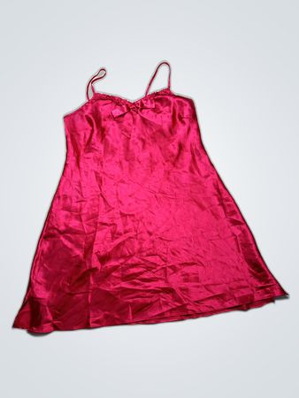 Red Satin Nightgown
