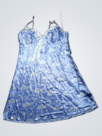 Blue Floral Dress