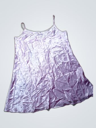 Pink Satin Nightgown