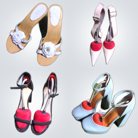 Sandales à talons classiques pour femmes