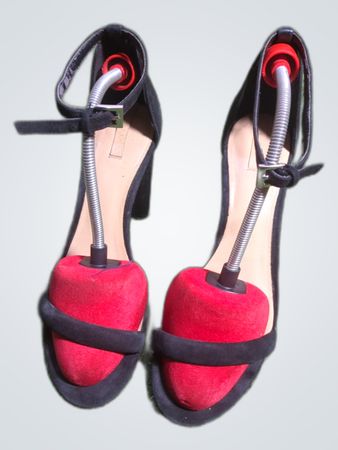Black and Red Kendall + Jenny Heels