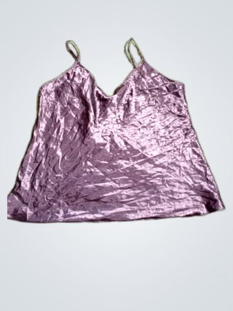 BHS Black Satin Camisole Top