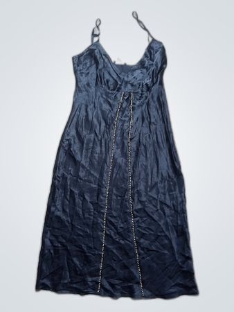 Black Satin Dress
