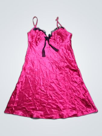 Pink Satin Nightdress
