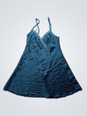 M&S Green Slip Dress