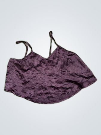 Pretty Little Thing Black Satin Camisole