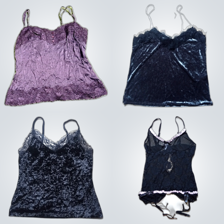 Y2K Camisoles Lace Bundle