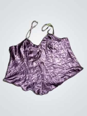 Presence Lingerie Black Silk Camisole