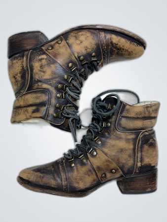 FB Gage Leather Ankle Boots