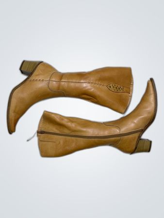 Tan Leather Boots