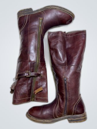 Unbranded Leather Knee-High Boots