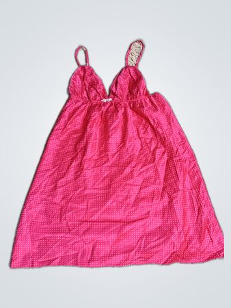 Guess Pink Satin Slip Dress