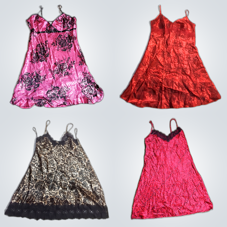 Y2K Satin Dress Bundle