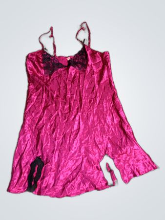 Sass & Bide Pink Satin Slip Dress